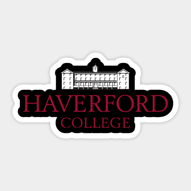 College Haverford Sticker by Albaneceshop